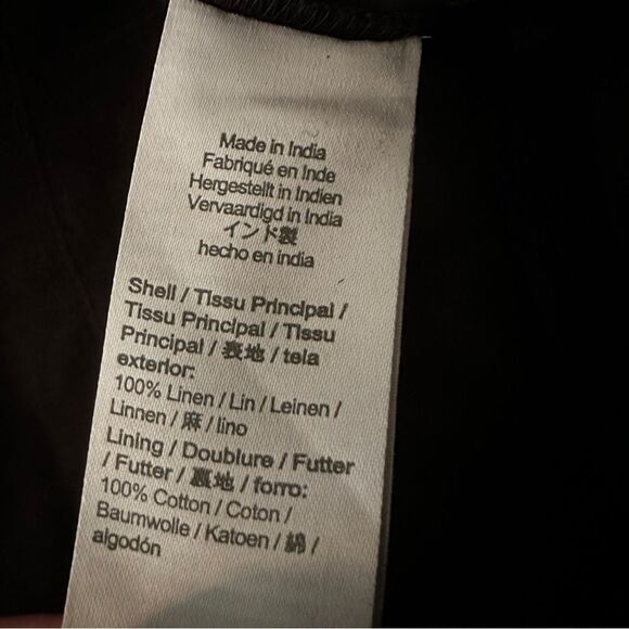 J. Crew Wide Leg Linen Jumpsuit - Picture 5 of 9